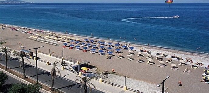 Hotel Belvedere Beach Rhodes City Kültér fotó